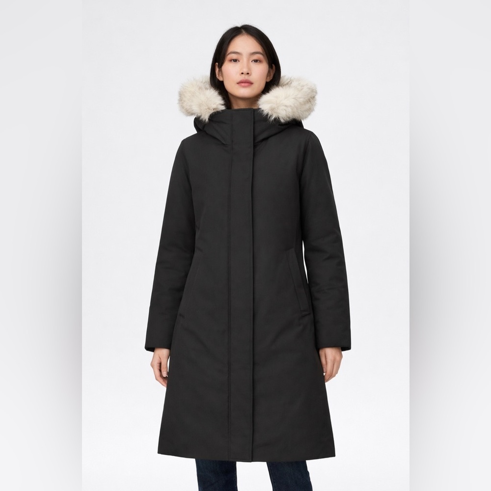 NWOT Uniqlo Ultra Warm Hybrid Down Long Coat